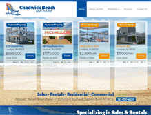 Tablet Screenshot of chadwickbeachnj.com